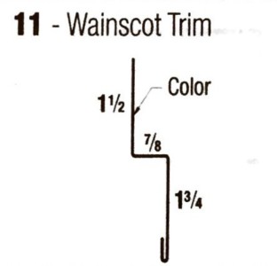 Wainscot-Trim